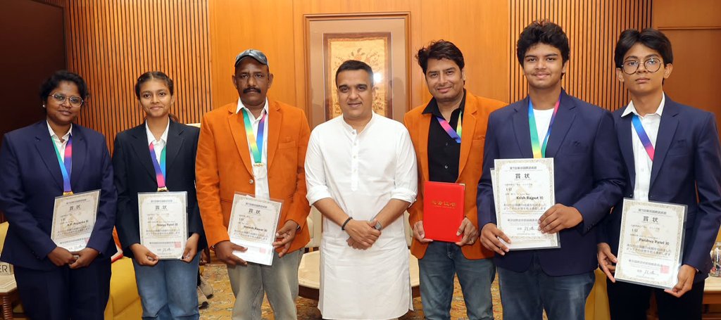 taekwondo sparring competition Gujarat youth championship action kick